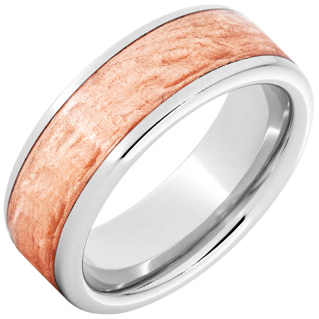 Serinium® Pipe Copper Inlay Band