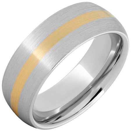 Serinium® Gold Dome Band