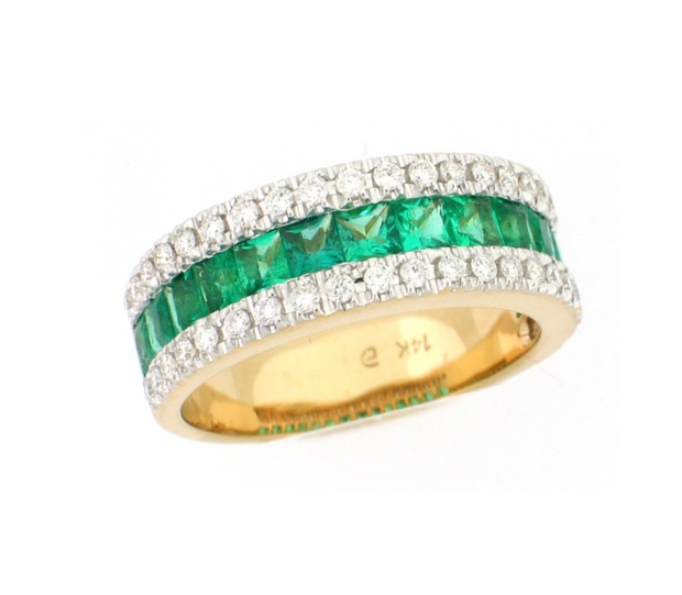 Emerald & Diamond Band