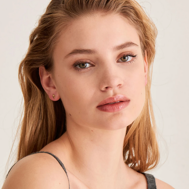 Ania Haie Spike Diamond Stud Earrings