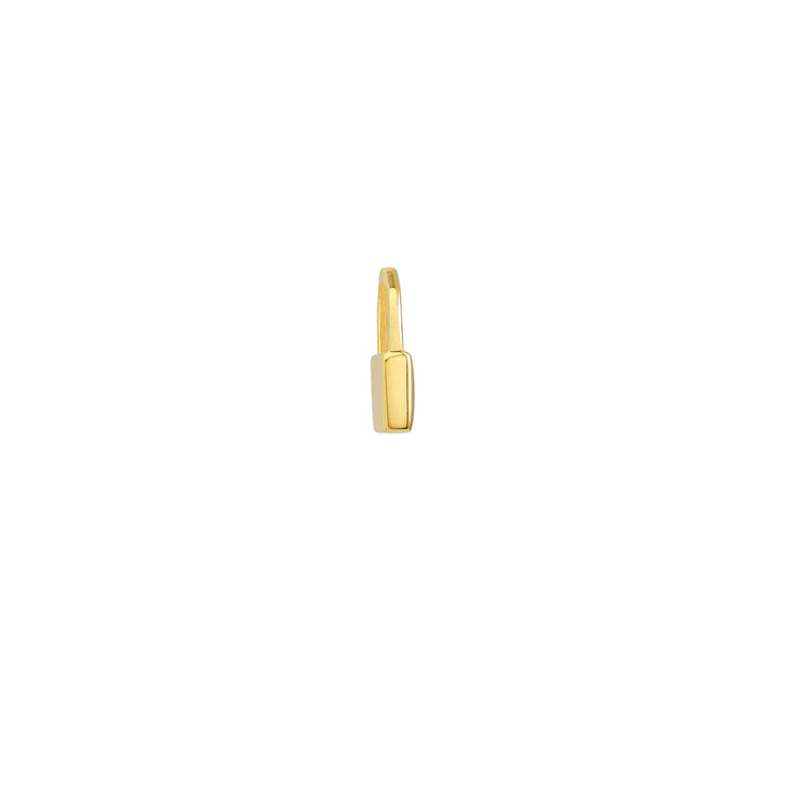 Gold padlock pushlock at Bichsel Jewelry in Sedalia, MO