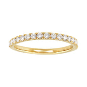 14K Yellow Gold Lab Grown 0.38ct Round Diamond Band. Bichsel Jewelry in Sedalia, MO. Shop ring styles online or in-store today!