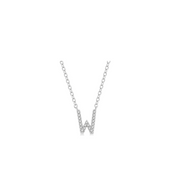 Diamond Initial Necklace