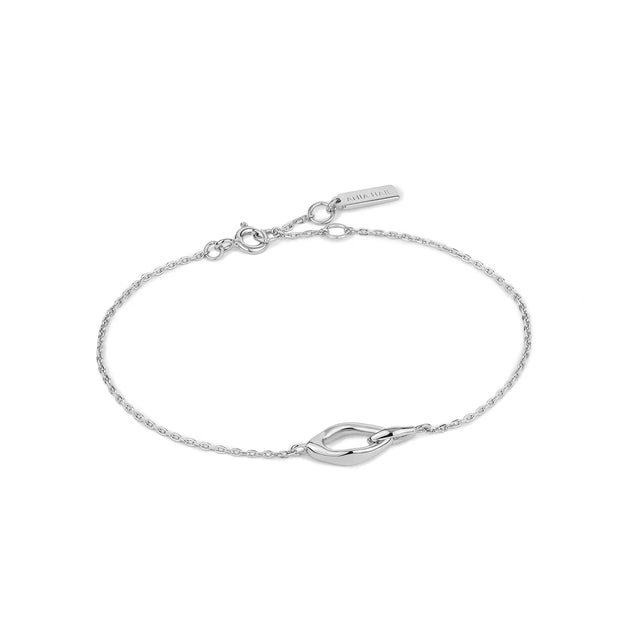 Ania Haie Silver Wave Link Bracelet, 925 Sterling Silver. Bichsel Jewelry in Sedalia, MO. Shop online or in-store today!