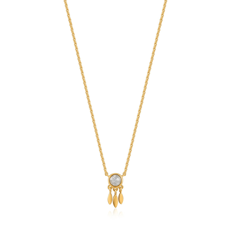 Ania Haie Gold Midnight Fringe Necklace