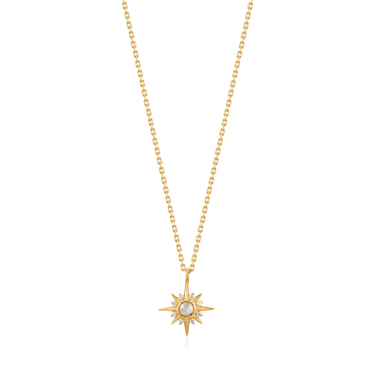 Ania Haie Gold Midnight Star Necklace