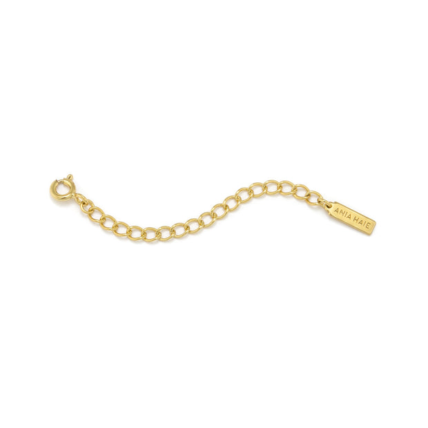 Ania Haie Extender Chain for Necklaces, Bracelets, Anklets. 14K Yellow Gold plated on 925 Sterling Silver. Bichsel Jewelry in Sedalia, MO. Shop online or in-store today!