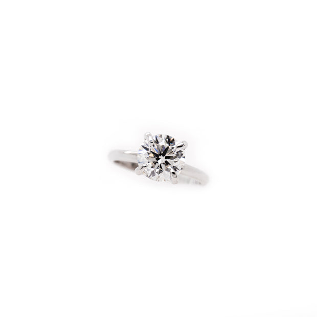 14K White Gold Solitaire Engagement Ring in Sedalia, MO at Bichsel Jewelry