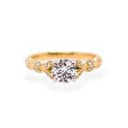 Gold Round Diamond Engagement Ring in Sedalia, MO at Bichsel Jewelry